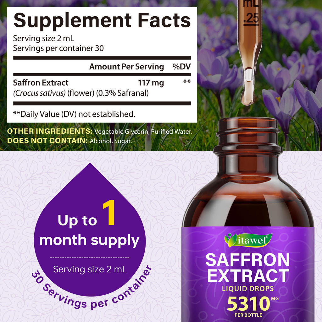 Itawel® - Saffron Extract Liquid Drops
