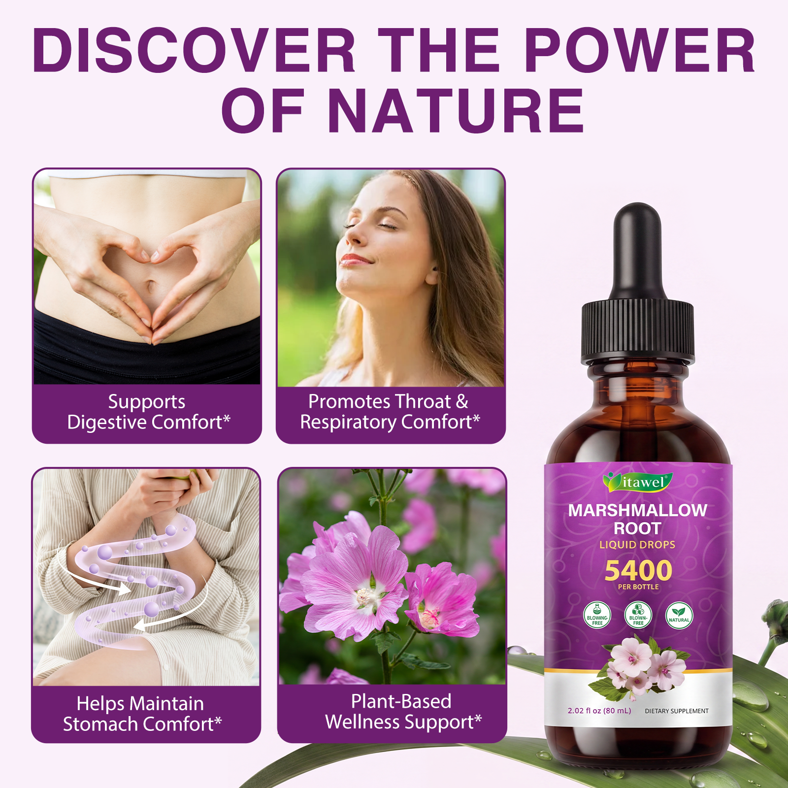 Itawel® - Marshmallow Root Liquid Drops