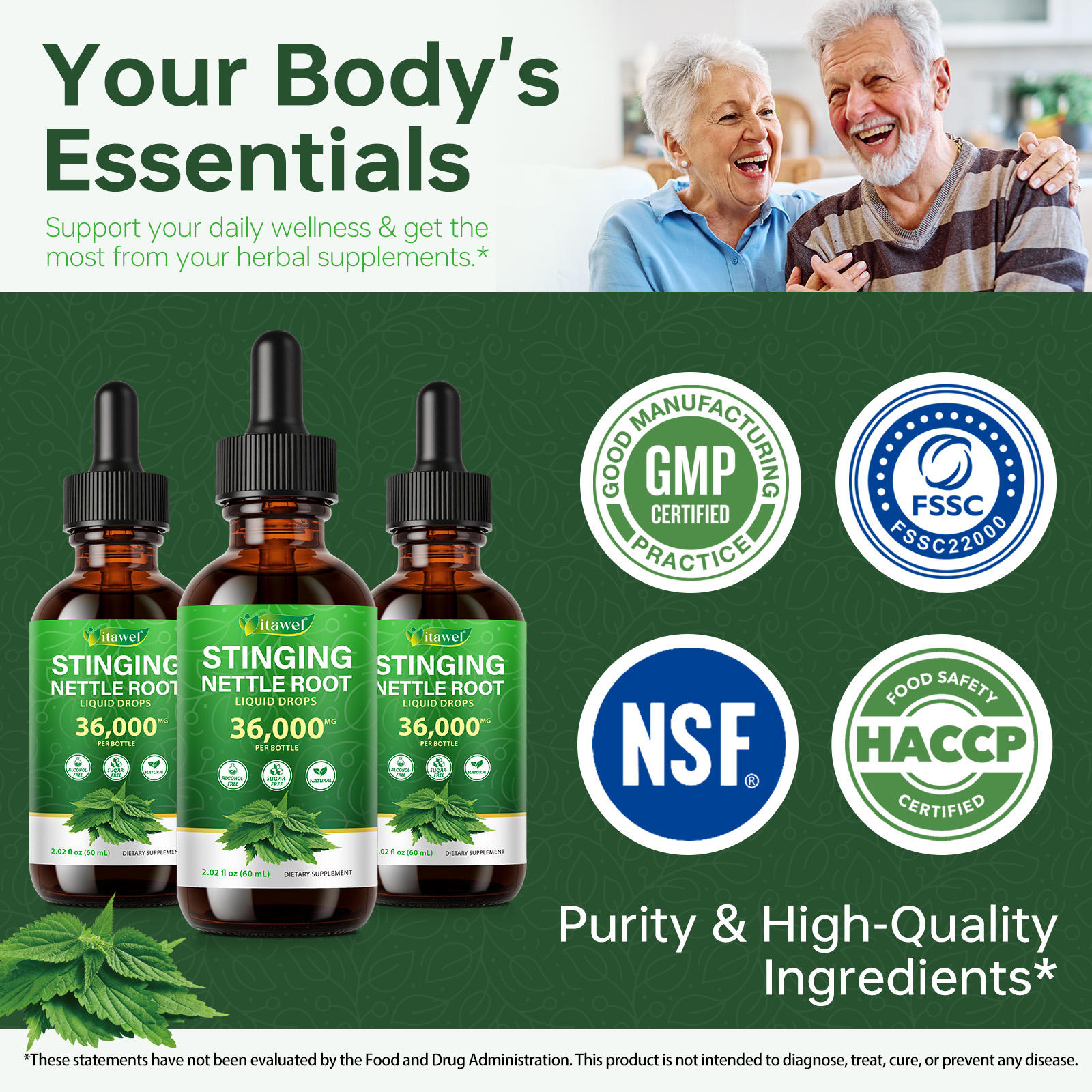Itawel® - Stinging Nettle Root Liquid Drops