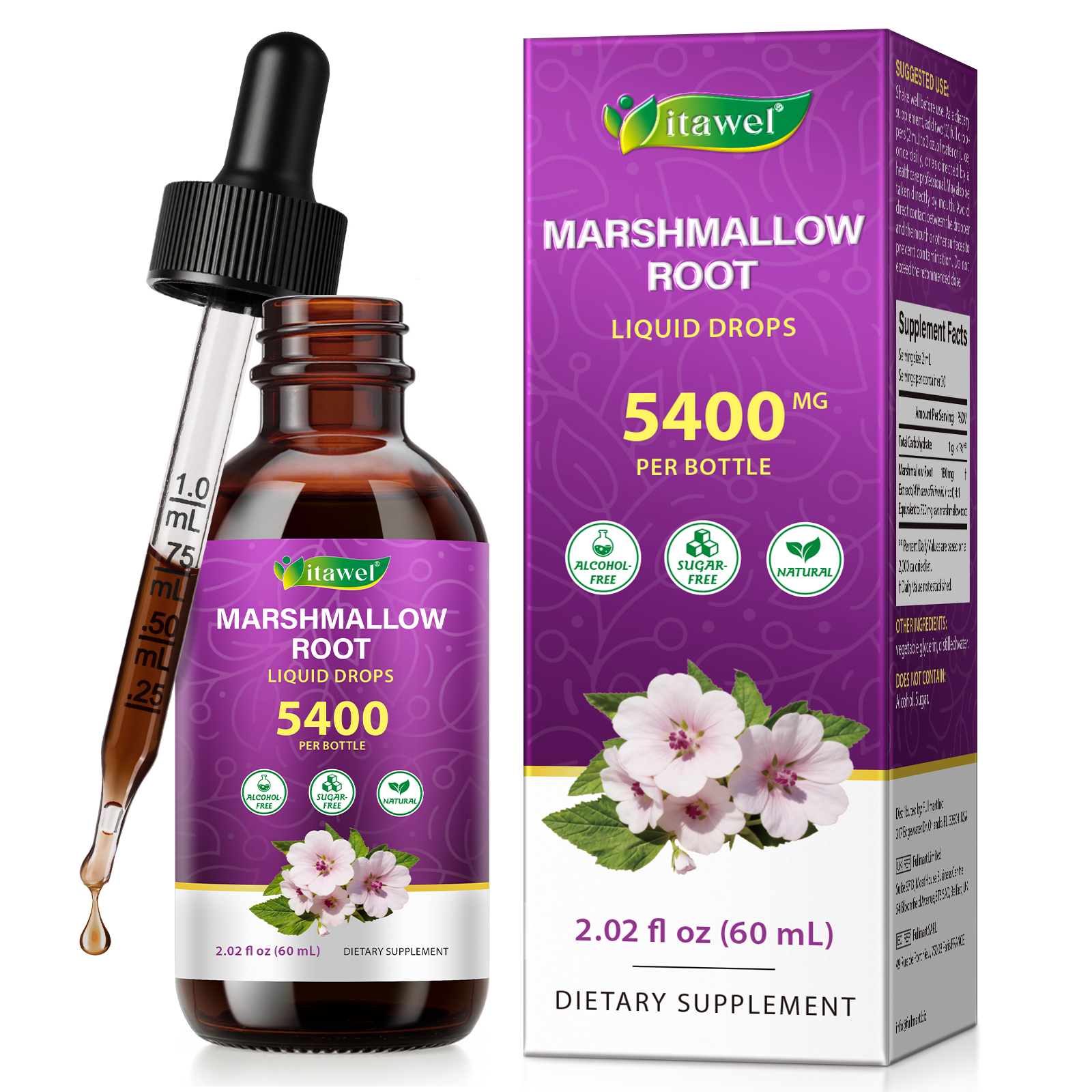Itawel® - Marshmallow Root Liquid Drops