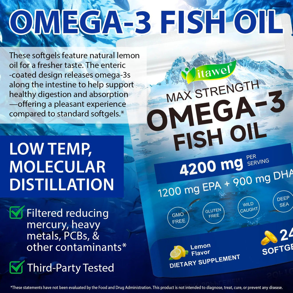 Itawel® - Omega-3 Fish Oil Softgels