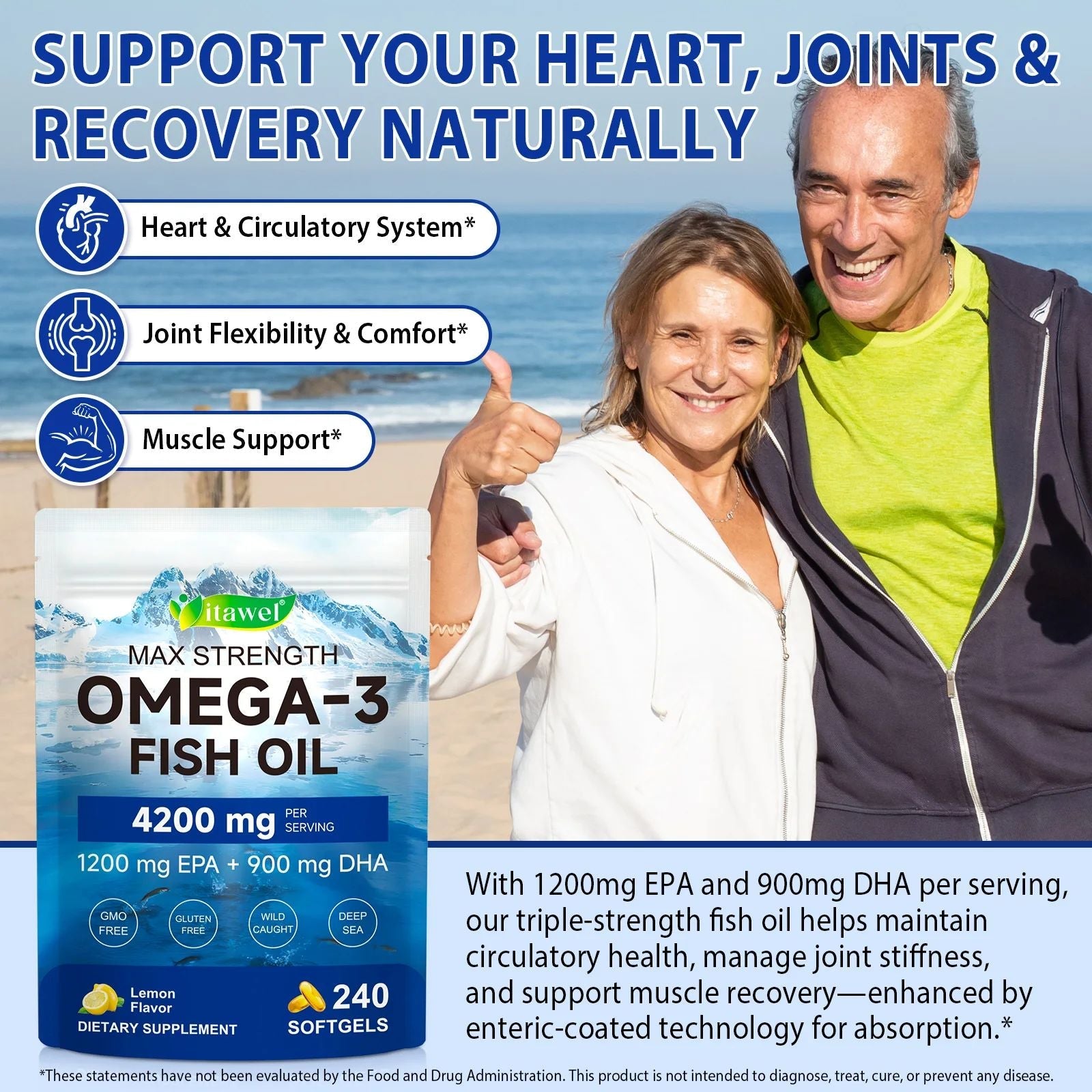 Itawel® - Omega-3 Fish Oil Softgels